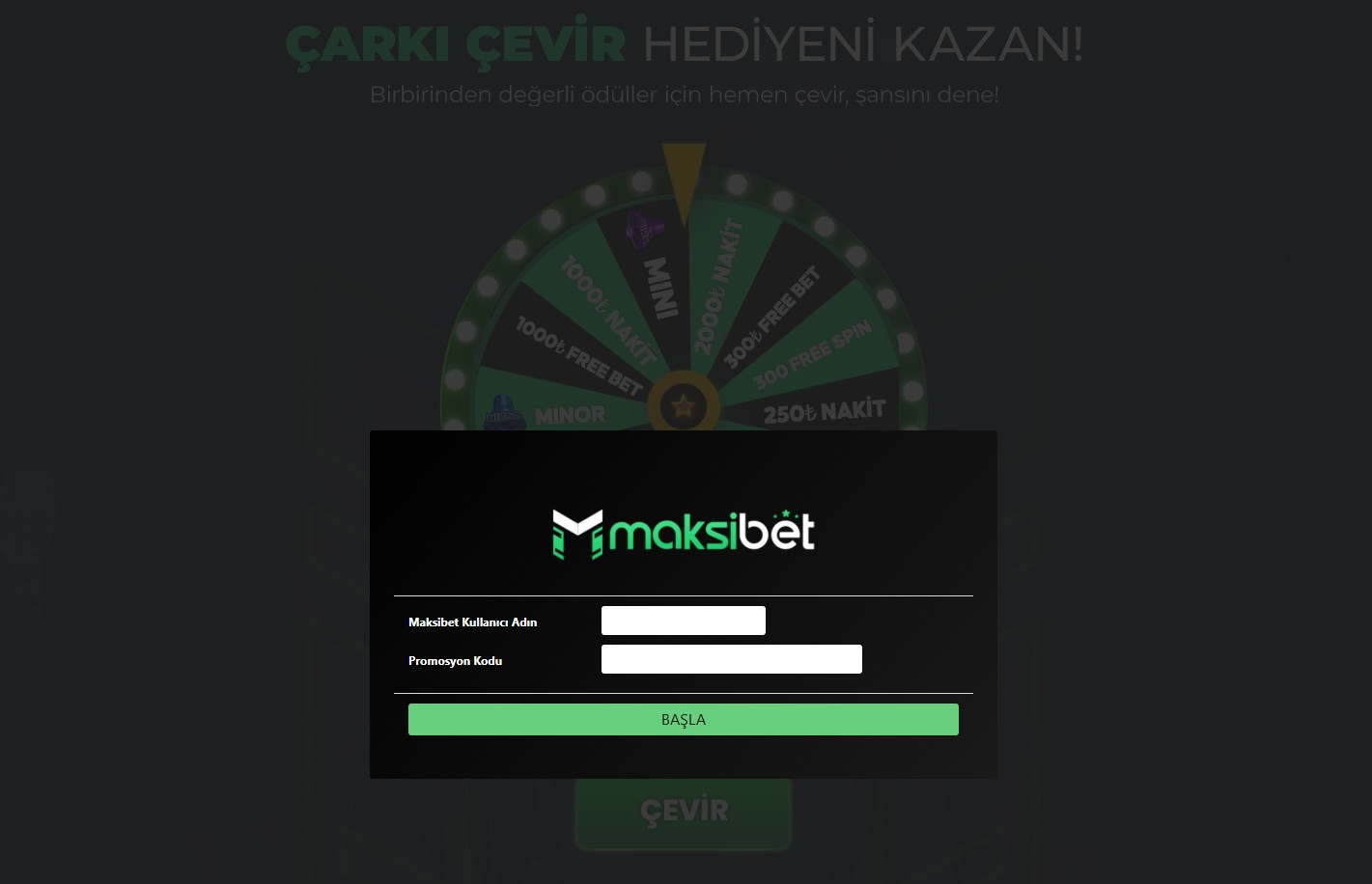 maksibet vip çark